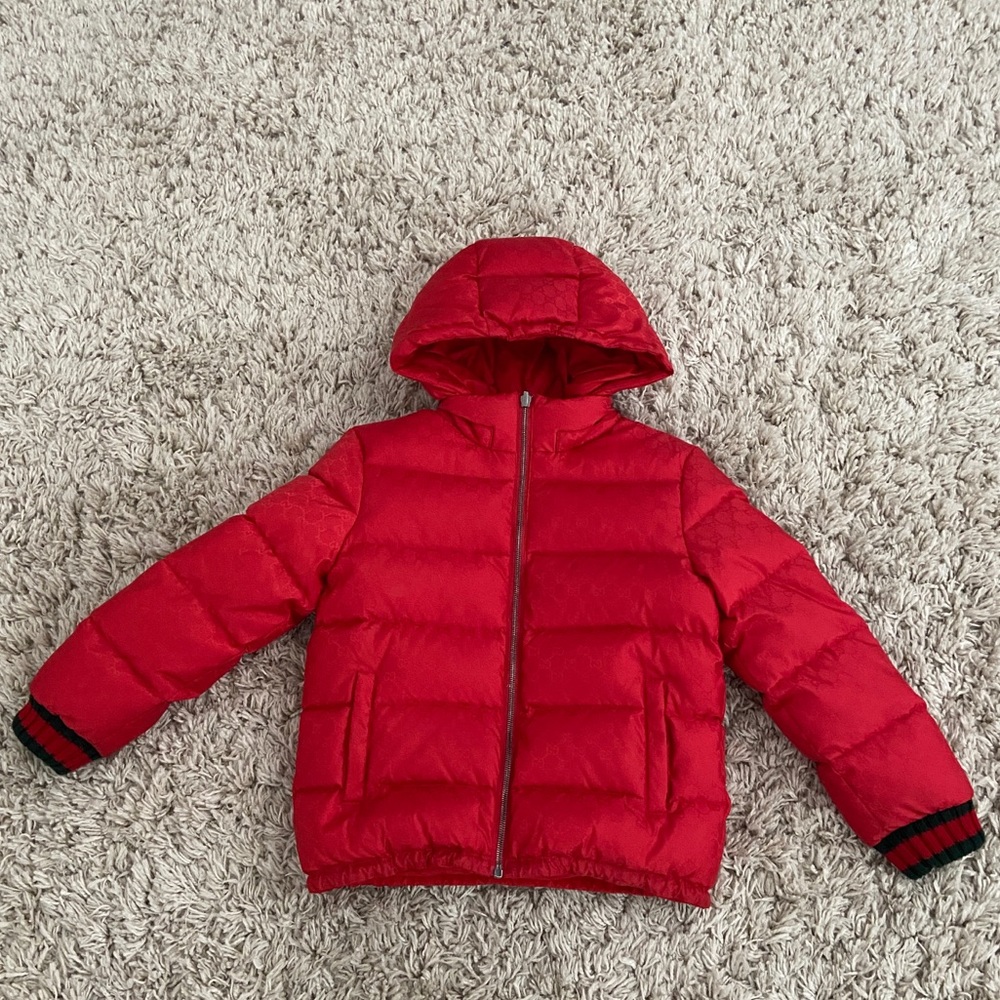 Gucci Kids Padded GG Jacket almost brand new. Size